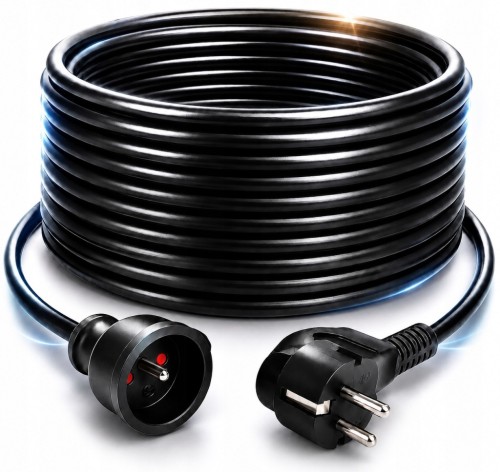 Przejdź do produktu PRZEDŁUŻACZ BUDOWLANY OGRODOWY 3×2,5mm² GRUBY PRZEWÓD KABEL 20m